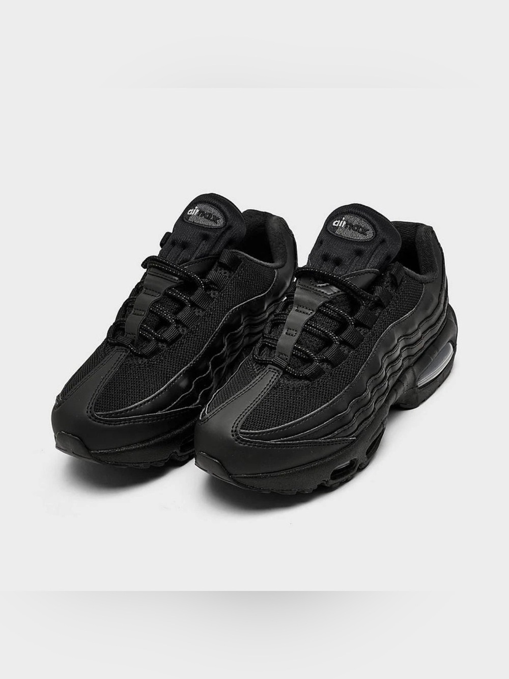 NIB 6.5Y /8 Women Big Kid GS Nike Air Max 95 Black Anthracite II4130-001